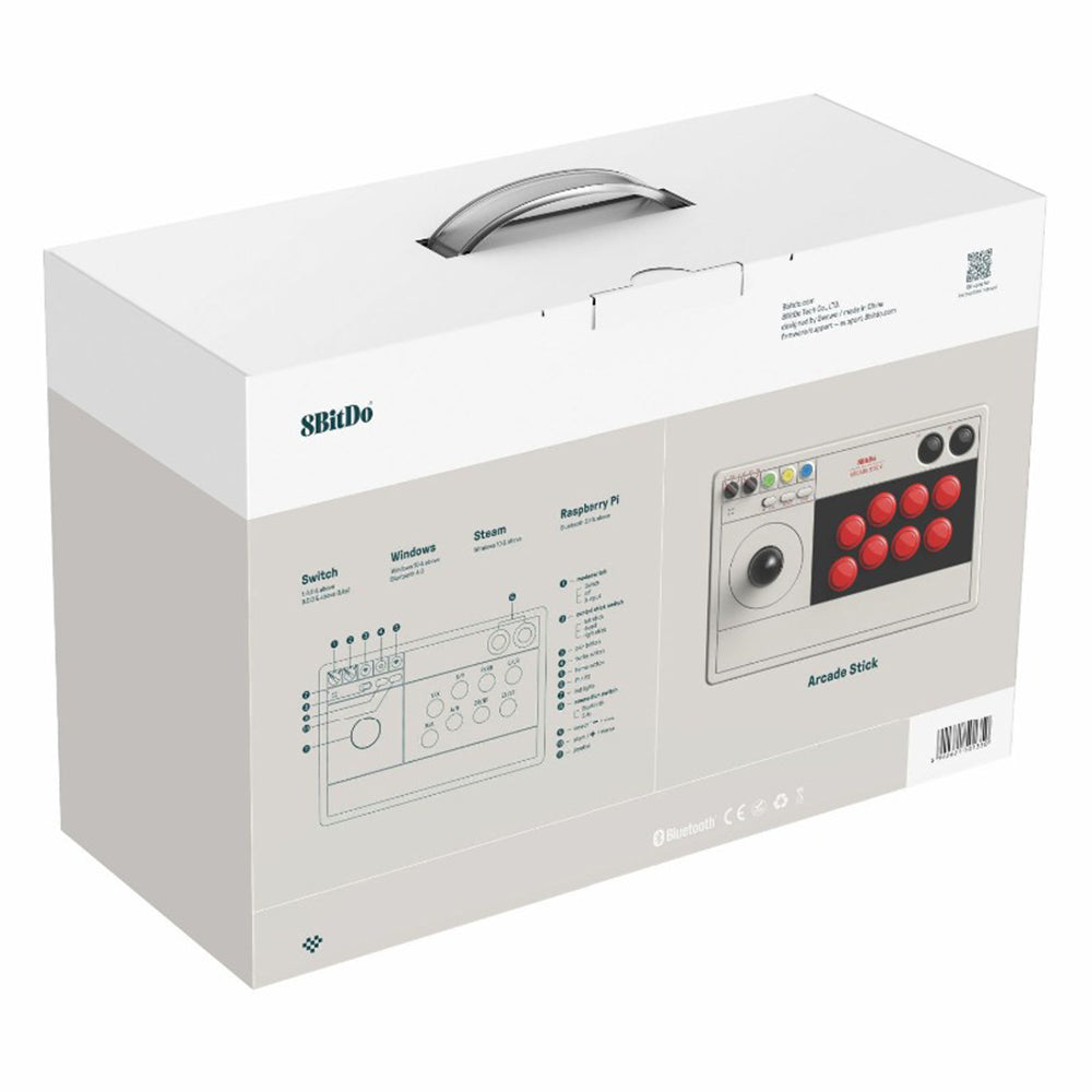 8BITDO Arcade Stick Joystick Wireless Bluetooth/2.4G/Wired Supported Turbo for Nintendo Switch Windows 8BITDO Arcade Stick Joystick Wireless Bluetooth/2.4G/Wired Supported Turbo for Nintendo Switch Windows
